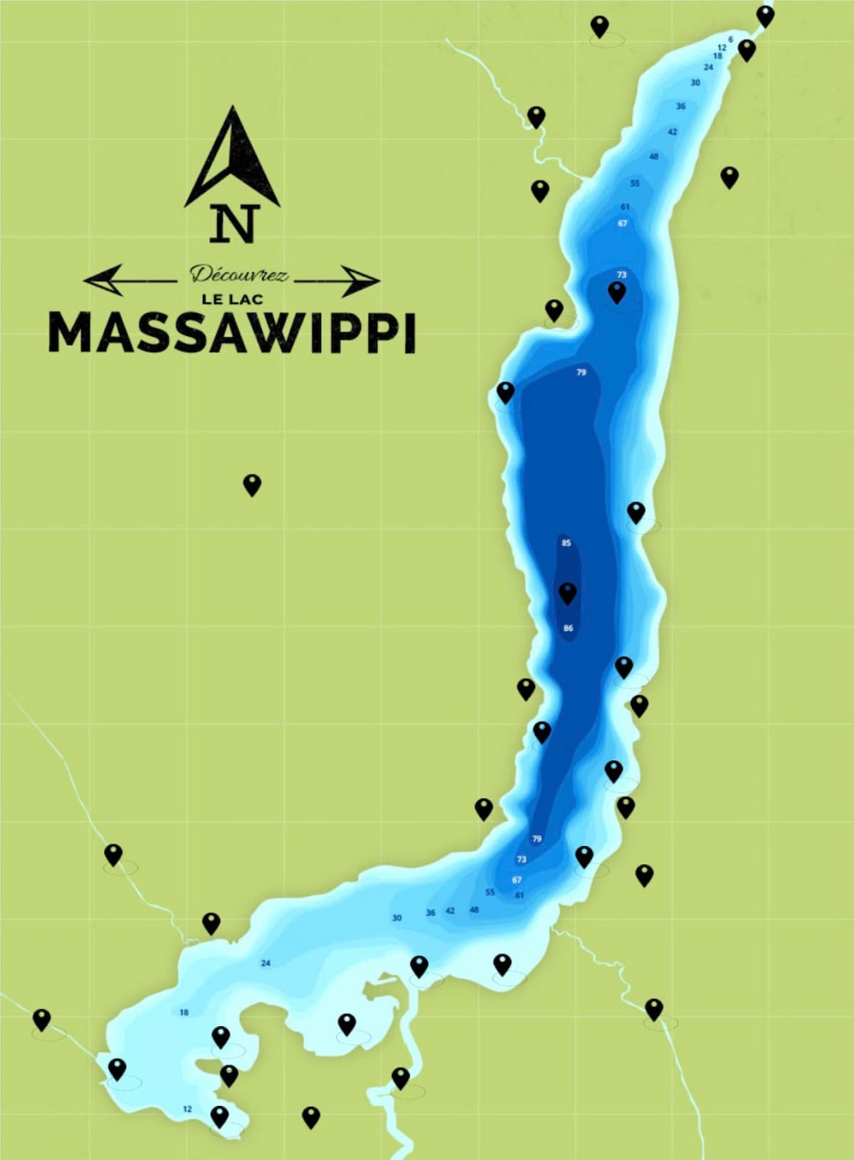 Le lac Massawippi